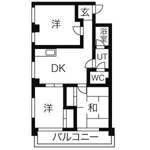 3LDK 間取り図