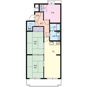 3LDK 間取り図