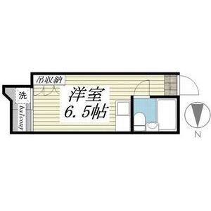 ワンルーム 間取り図