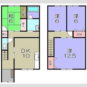 3LDK 間取り図