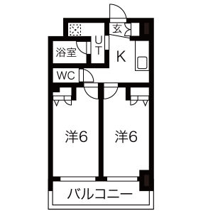 2K 間取り図
