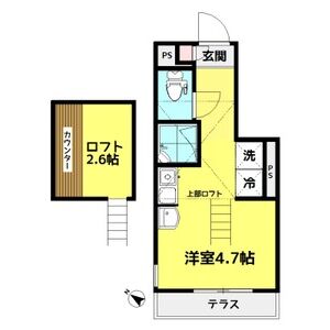 ワンルーム 間取り図