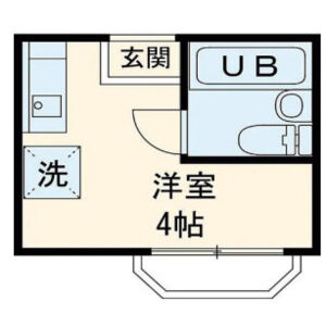 ワンルーム 間取り図
