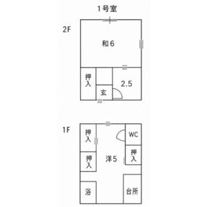 3K 間取り図