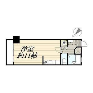 ワンルーム 間取り図