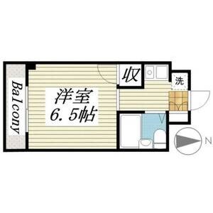 ワンルーム 間取り図