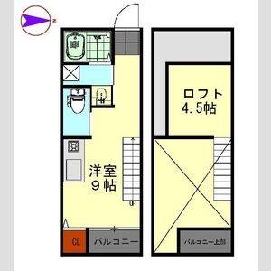 ワンルーム 間取り図