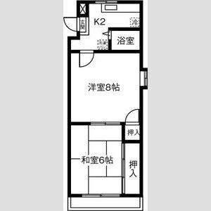 2K 間取り図