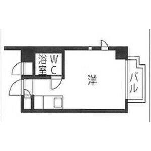ワンルーム 間取り図
