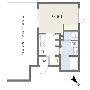 ワンルーム 間取り図