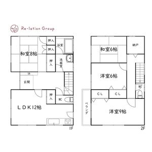 4LDK 間取り図