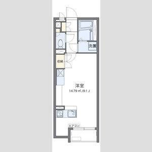 ワンルーム 間取り図