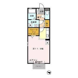 ワンルーム 間取り図