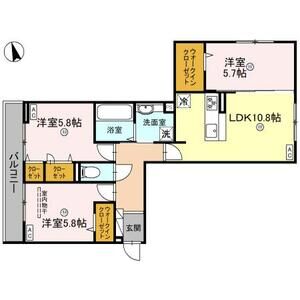 3LDK 間取り図