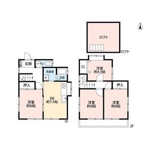 4DK 間取り図