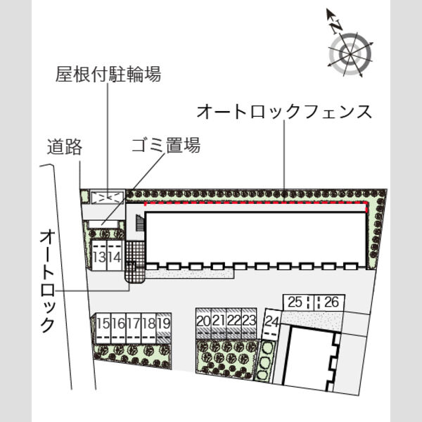 レオネクストフロレゾンB 室内写真1