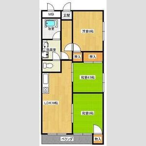 3LDK 間取り図