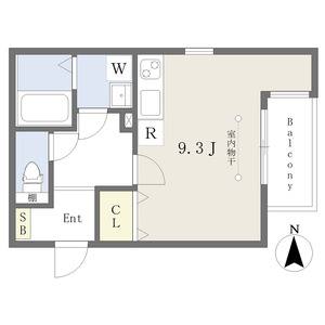 ワンルーム 間取り図