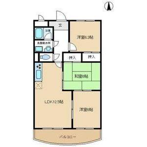 3LDK 間取り図