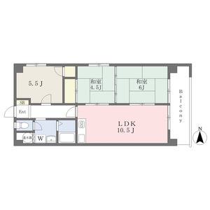 3LDK 間取り図