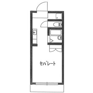 ワンルーム 間取り図