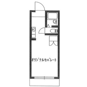 ワンルーム 間取り図