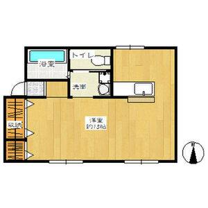 ワンルーム 間取り図