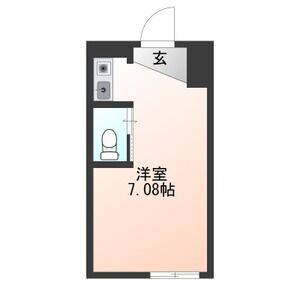 ワンルーム 間取り図