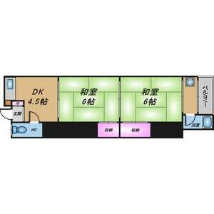 2K 間取り図