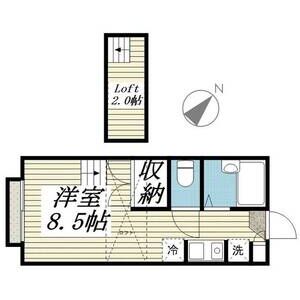 ワンルーム 間取り図