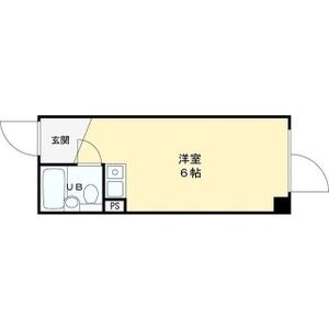 ワンルーム 間取り図