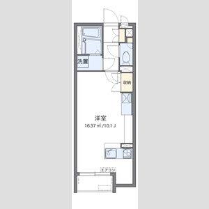 ワンルーム 間取り図