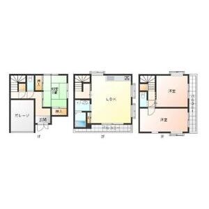 3LDK 間取り図
