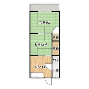 2K 間取り図