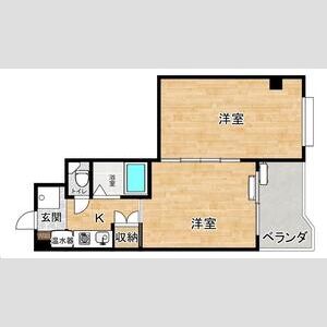 2K 間取り図