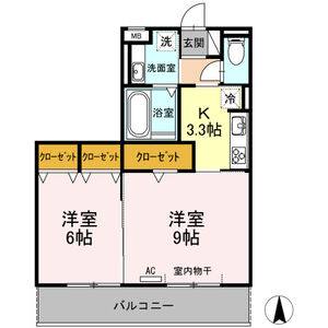 2K 間取り図