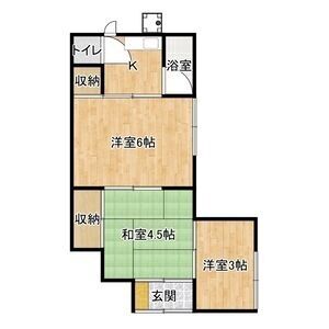 2K 間取り図