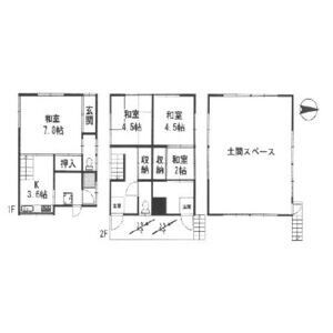2K 間取り図