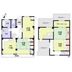 4LDK 間取り図