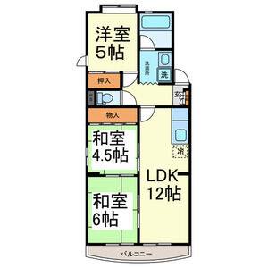 3LDK 間取り図
