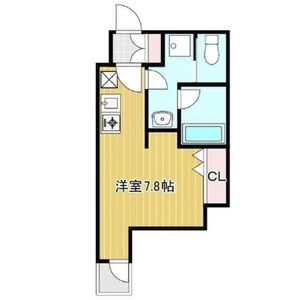 ワンルーム 間取り図