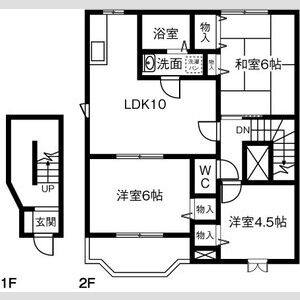 3LDK 間取り図