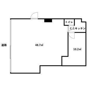 ワンルーム 間取り図