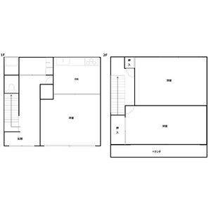 3DK 間取り図