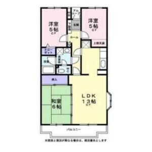 3LDK 間取り図