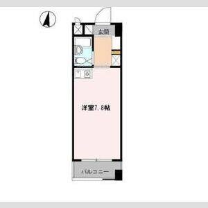 ワンルーム 間取り図