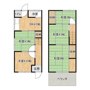 5DK 間取り図