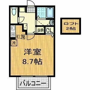 ワンルーム 間取り図