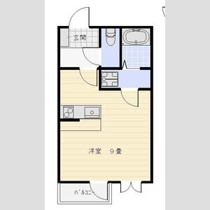 ワンルーム 間取り図