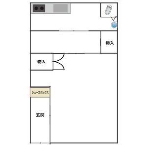 2K 間取り図